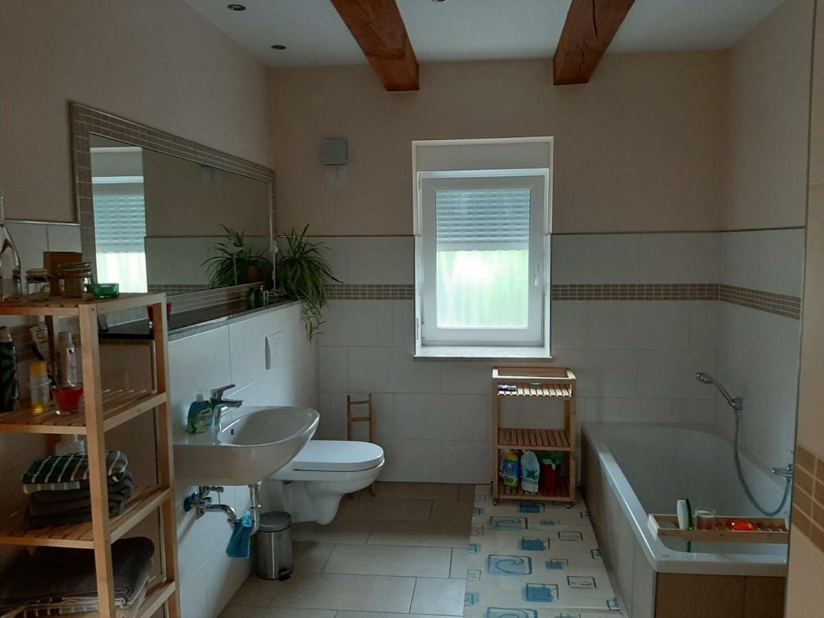 Ferienhaus Flotte Biene In Buggow Rubkow Bagian luar foto
